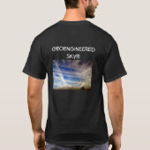 NATÜRLICHER HIMMEL DES HIMMEL-… GEOENGINEERED!!! T-Shirt (Rückseite)