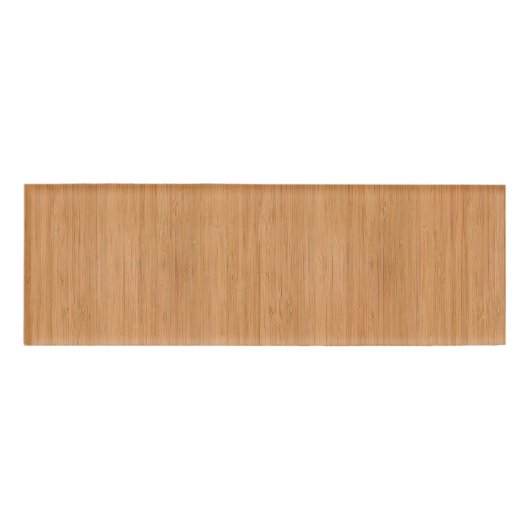 Natürlicher hölzerner Korn-Bambusblick Namenschild (Vorderseite)