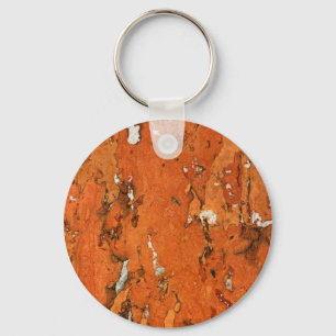 Natürlicher neutraler Kork-Look Schlüsselanhänger