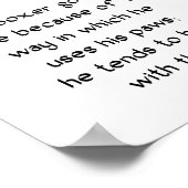 Natürlicher Ohrboxer trifft auf das Breed Poster (Ecke)