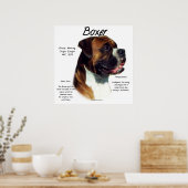 Natürlicher Ohrboxer trifft auf das Breed Poster (Küche)