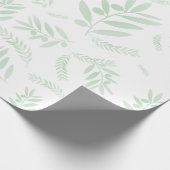 Natürlicher Olivenzweig Geschenkpapier (Ecke)