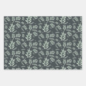 Natürlicher Olivenzweig Geschenkpapier Set (Vorderseite 3)