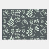 Natürlicher Olivenzweig Geschenkpapier Set (Vorderseite 2)