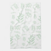 Natürlicher Olivenzweig Geschirrtuch (Vertikal)