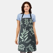 Natürlicher Olivenzweig Schürze (Getragen)