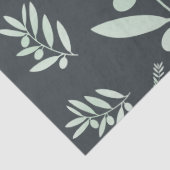 Natürlicher Olivenzweig Seidenpapier (Detail)