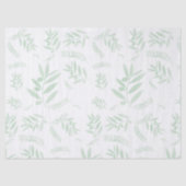 Natürlicher Olivenzweig Seidenpapier (Vorderseite)