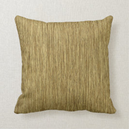 Natürlicher rustikaler körniger hölzerner kissen