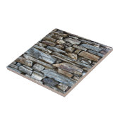 Natürlicher Steinwandentwurf Fliese (Seite)