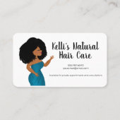 Natürlicher Stil Visitenkarte (Rückseite)