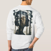 Natürlicher T - Shirt (Rückseite)