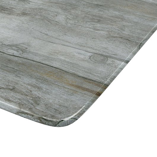 Natürlicher Treibholz-Hintergrund Schneidebrett (Ecke)