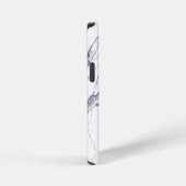 Natürlicher weißer Marmor iPhone Hülle (Rechte Seite)