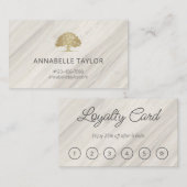 Natürlicher Wellness-Center Treuekarte (Vorne/Hinten)