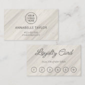 Natürlicher Wellness-Center Treuekarte (Vorne/Hinten)