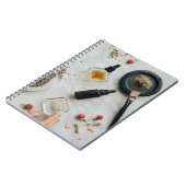 Natürlicher Wellness-holistisches Öl-Notizbuch Notizblock (Linke Seite)