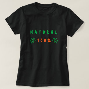 Natürliches 100% T-Shirt - Modern
