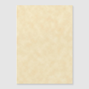 Natürliches Antik-Pergamentpapier-Aussehen Magnetkarte