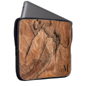 Natürliches Aussehen Holz Laptopschutzhülle (Vorne Rechts)