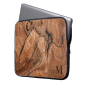 Natürliches Aussehen Holz Laptopschutzhülle (Vorderseite Links)
