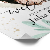 Natürliches Begrüßungspapier Poster (Ecke)