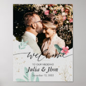 Natürliches Begrüßungspapier Poster (Vorne)