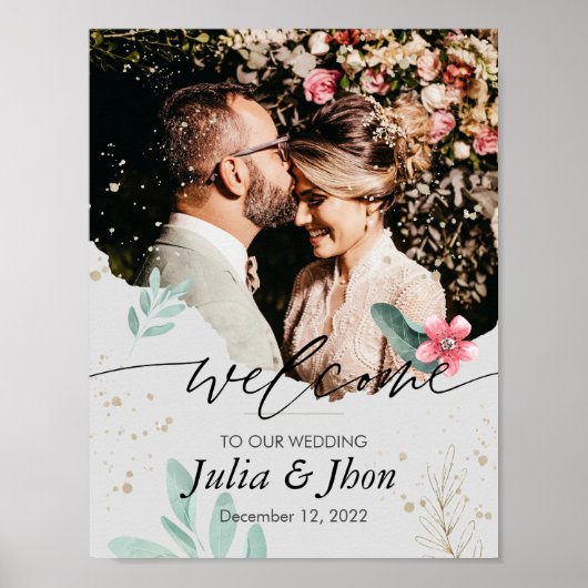 Natürliches Begrüßungspapier Poster (Vorne)