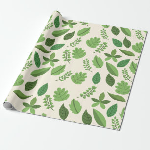 Natürliches Blattverpackungspapier Geschenkpapier