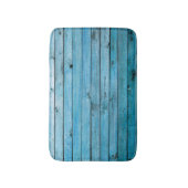Natürliches blaues Holz, texturierter Hintergrund. Badematte (Vorderseite Vertikal)