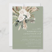 Natürliches bohemianisches, modernes, elegantes Bl (Vorderseite)