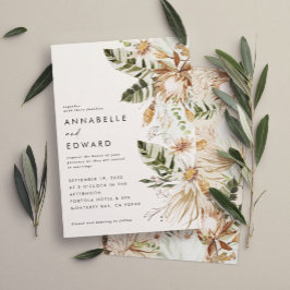 Natürliches bohemianisches, modernes, elegantes Bl