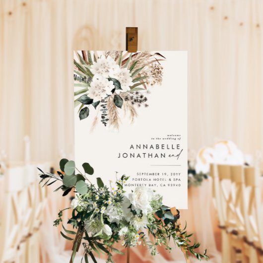 Natürliches bohemianisches, modernes, elegantes Bl Poster