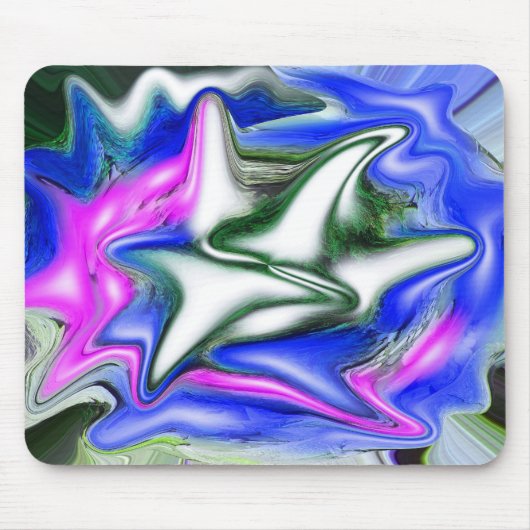 Natürliches Diamanteneis und Schnee Mousepad (Vorne)