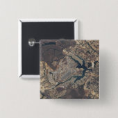 Natürliches Farbbild von BrasÃ, Â ½lia, Brasilien Button (Vorne & Hinten)