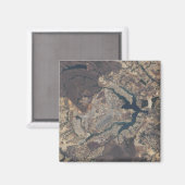 Natürliches Farbbild von BrasÃ, Â ½lia, Brasilien Magnet (Vorderseite/Rückseite)