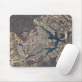 Natürliches Farbbild von BrasÃ, Â ½lia, Brasilien Mousepad (Mit Mouse)