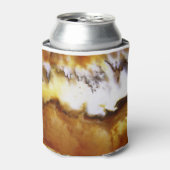 Natürliches Gemstone Moss Agate Dekoratives Foto Dosenkühler (Kanne Vorderseite)