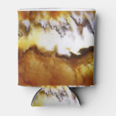 Natürliches Gemstone Moss Agate Dekoratives Foto Dosenkühler (Vorderseite)