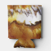 Natürliches Gemstone Moss Agate Dekoratives Foto Dosenkühler (Rückseite)