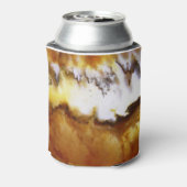 Natürliches Gemstone Moss Agate Dekoratives Foto Dosenkühler (Kanne Rückseite)