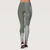 Natürliches graues Muster Leggings (Rückseite)