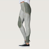 Natürliches graues Muster Leggings (Links)