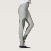 Natürliches graues Muster Leggings (Rechts)
