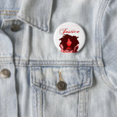 Natürliches Haar: HairJustice Button (Beispiel)