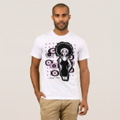 Natürliches Haar T-Shirt (Vorne ganz)