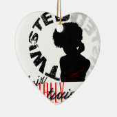 Natürliches Haar: Total verdreht Keramikornament (Rechts)