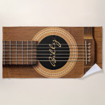 Natürliches hölzernes Akustikgitarre-nahes hohes