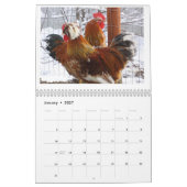 Natürliches Huhn, das Kalender 2014 behält + (Jan 2027)