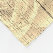 Natürliches Landhausdesign Fleecedecke (Ecke)